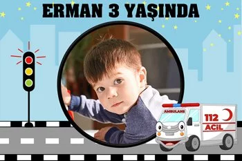 Ambulans Temalı Parti Konsept