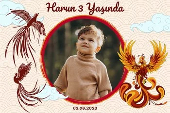 Anka Kuşu Temalı Parti Konsept