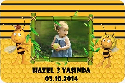 Arı Maya Temalı Doğum Günü Konsepti