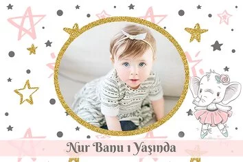 Balerin Fil Temalı Parti Konsept