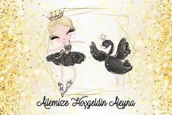 Balerin ve Siyah Kuğu Temalı Parti Konsept