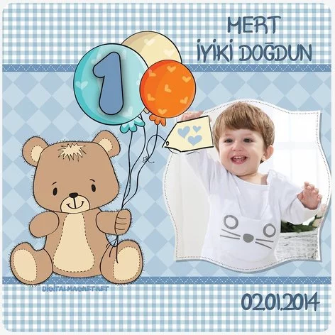 Balonlu Ayıcık Temalı Doğum Günü Konsepti