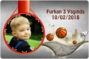 Basketbol Temalı Doğum Günü Konsepti