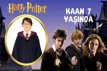 Büyücü Arkadaşlar Temalı Doğum Günü Konsepti