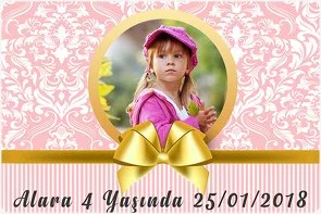 Damask Pink Temalı Doğum Günü Konsepti