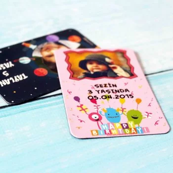 Değişen Yaş Doğum Günü Magnetleri