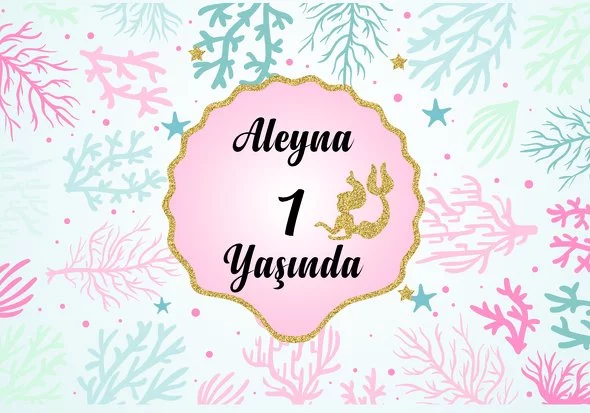 Deniz Kabuğu Temalı Parti Konsept