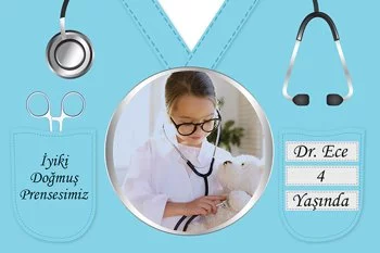 Doktor Uniforma Temalı Parti Konsept