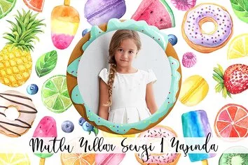 Dondurma ve Meyveler Temalı Parti Konsept