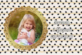 Gold Black Temalı Doğum Günü Konsepti