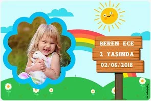 Güneş Temalı Doğum Günü Konsepti