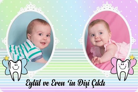 İkizler Temalı Diş Buğdayı Parti Konsepti