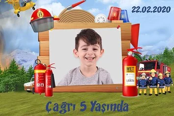 İtfaiye Temalı Parti Konsept