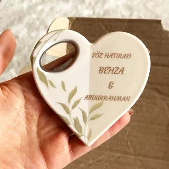 Kalp Şekilli Magnet Açacak