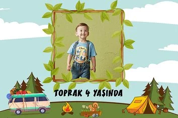 Kamp Temalı Parti Konsept