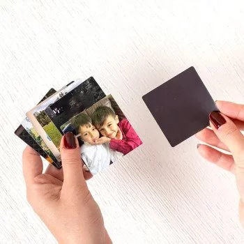 Kare Doğum Günü Magnetleri