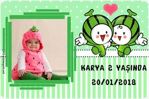 Karpuz Temalı Doğum Günü Konsepti