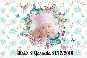 Kelebek 2 Temalı Doğum Günü Konsepti