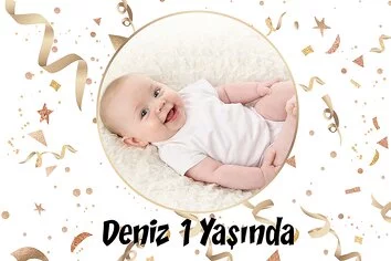 Konfeti Gold Temalı Parti Konsept