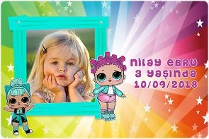 LOL Sürpriz Bebekler Temalı Doğum Günü Konsepti