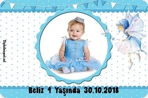 Mavi Peri Temalı Doğum Günü Konsepti