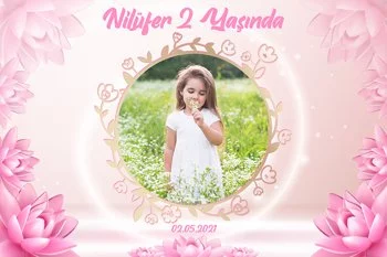 Nilüfer Temalı Parti Konsept