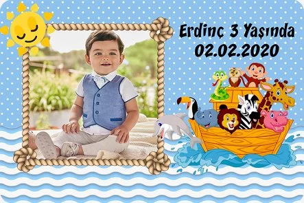 Nuhun Gemisi Temalı Doğum Günü Konsepti