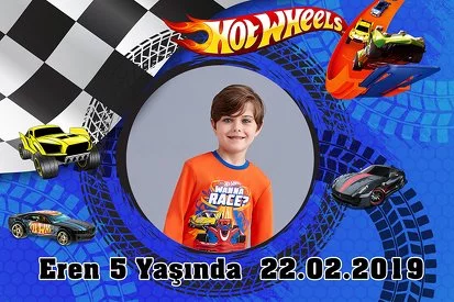 Oyuncak Arabalar Mavi Temalı Doğum Günü Konsept