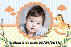 Oyuncak At Temalı Doğum Günü Konsepti