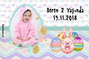 Paskalya Temalı Doğum Günü Konsepti