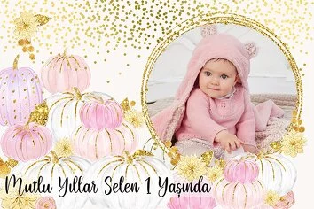 Pembe Balkabağı Temalı Parti Konsept