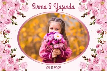 Pembe Karanfil Temalı Parti Konsept