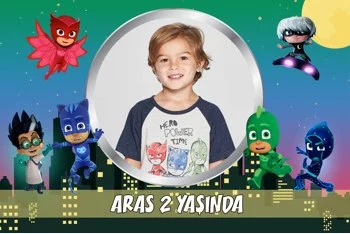 Pijamaskeliler Şehirde Temalı Parti Konsept