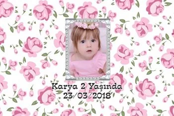 Pink Crown Temalı Doğum Günü Konsepti