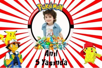 Pokemon Doğum Günü Konsepti