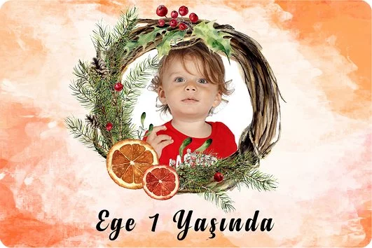 Portakal Temalı Doğum Günü Konsepti