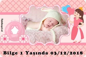 Prenses Kız Temalı Doğum Günü Konsepti