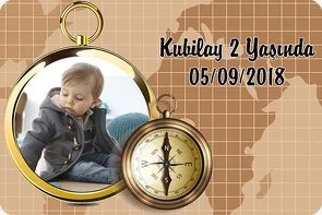 Pusula Temalı Doğum Günü Konsepti