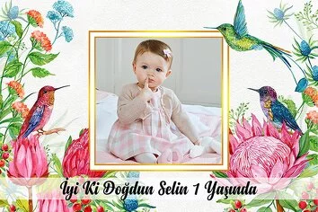 Renkli Arı Kuşları Temalı Parti Konsept