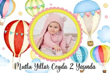 Renkli Uçan Balonlar Temalı Parti Konsept