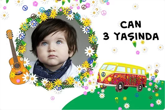 Retro Desen Temalı Parti Konsept