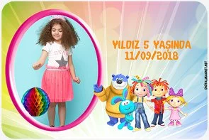 Rosienin Dünyası Temalı Doğum Günü Konsepti