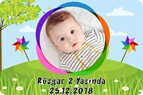 Rüzgar Gülü Temalı Doğum Günü Konsepti