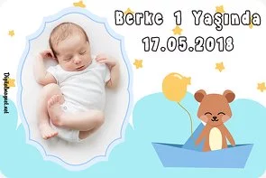 Şapkalı Ayı Temalı Doğum Günü Konsepti