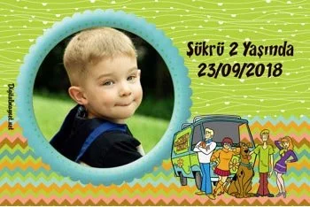 Scooby Doo 2 Temalı Doğum Günü Konsepti