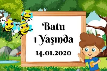 Sevimli Dostlar Ormanda Temalı Parti Konsept