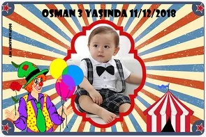 Sirk Temalı Doğum Günü Konsepti