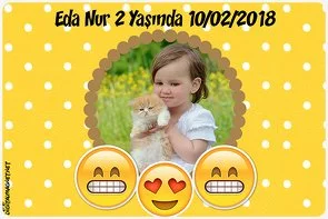 Smileys Temalı Doğum Günü Konsepti