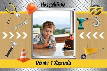 Tamirci Temalı Parti Konsept