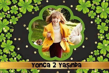 Yonca Temalı Doğum Günü Parti Konsept